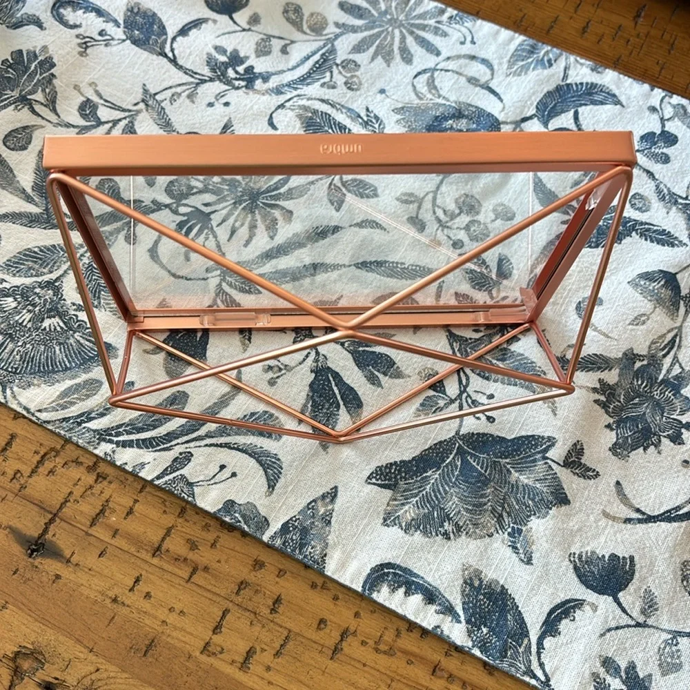 Umbra Rose Gold Prisma 4x6 Frame